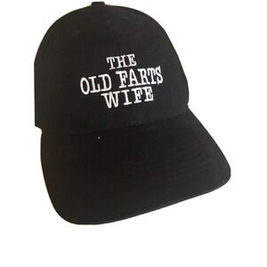 Black Old Farts Wife Novelty Hat Cap One Size